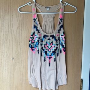 Aztec sequence print top